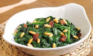 Spinaci alla catalana